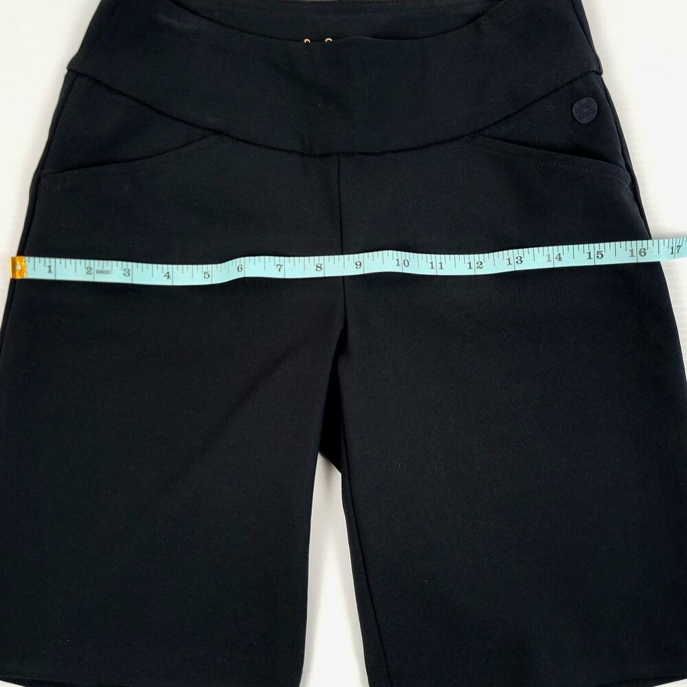 NWT Lilly Pulitzer Luxletic 00 UPF 50+ Reid Short Onyx Black Athletic 004966 - Picture 7 of 7